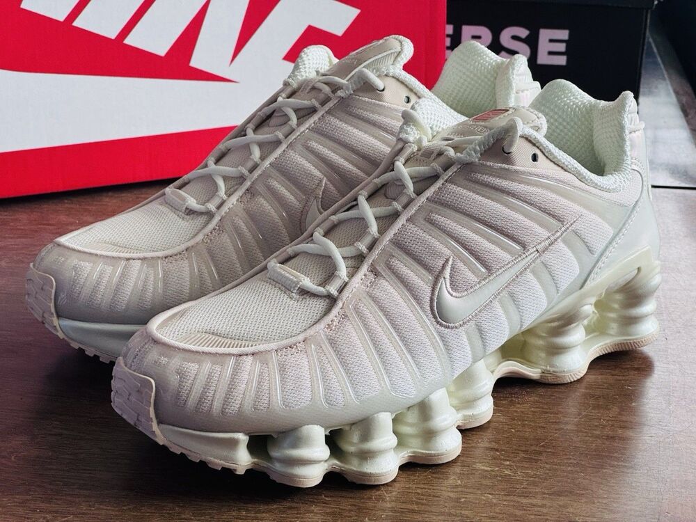 Women’s Size 7.5 Nike Shox TL Pearl White Soft Pearl Pink IH5075-219 NIB